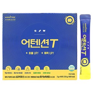 수능디데이 9월모의고사 고교학점제 대비 수험생영양제 어텐션T 실크티로신 60포, 2g, 60개