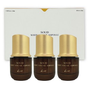 KoY 코이 단백질 화이트 크림 앰플 솔리드 볼륨 골드, 35ml, 3개
