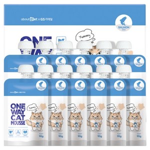 [초특가] 30개세트 근본 캣무스 고양이 간식 연어 90g, 30개