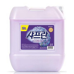 LG생활건강 샤프란 20L 섬유유연제 대용량 - 1통, 1개