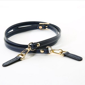14mm bb 네이비 통가죽 크로스끈, 1개