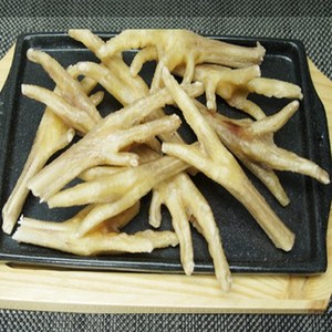 수제명가 천연 수제간식 육포모음(등뼈 소힘줄 칠면조 오리윙 닭발), 1개, 닭발(오돌뼈)100g