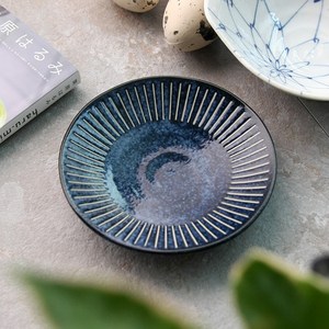 다온아토 다카네블루 접시 12cm, 블루, 1개