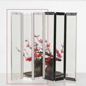 블라인드할인몰 투명 펄반투명 홀딩도어 8칼라, 11. 그레이 투명+부속 화이트