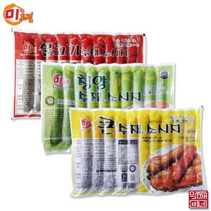 [먹깨비네] 미드림 옥수수(콘)맛 수재소시지 1kg, 1개