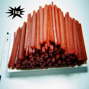 1+1 수제명가 중 대형견용 천연 수제 영양껌 통뼈 힘줄 가죽 육포 기간할인 수제간식, 1개, 대형견1kg수제져키(오리)