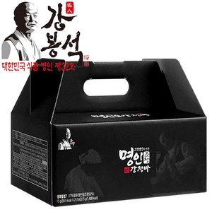강봉석조청 강정바 15gx25개입/전통식품명인 제32호/에너지바 영양바 한과 강정 명절선물세트, 375g, 1개
