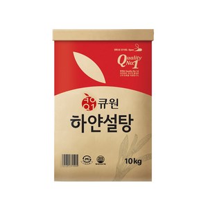 큐원 하얀설탕 10kg 백설탕, 1개