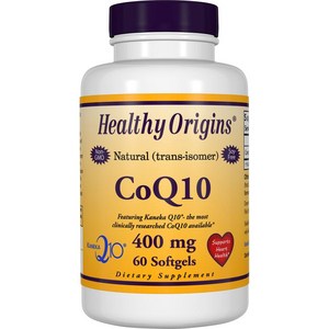 헬시오리진스 내추럴 CoQ10 400mg 소프트젤, 60정, 1개