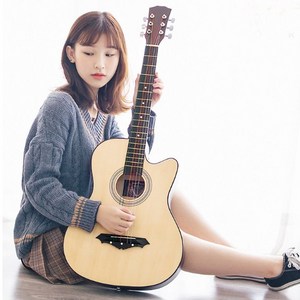 JIZHILIN 입문용 고퀄리티 어쿠스틱 클래식 통기타 96 x 46 cm, 썬블루, SD108, 1개