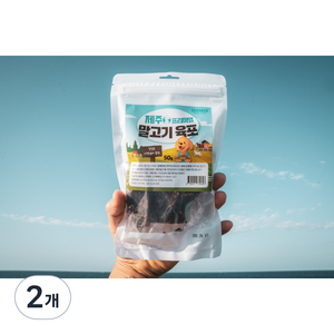 호미스 제주산 강아지 말고기육포, 2개, 50g