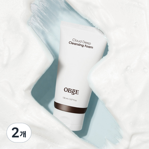 OBge 클라우드 딥 클렌징폼, 2개, 150ml
