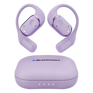 블라우풍트 AAC ENC 노이즈 캔슬링 오픈 귀걸이형 HI-FI 5.4 블루투스 이어폰, BLP-OE383P, Purple_블라우풍트 오픈픽이어폰