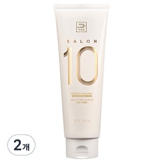 미쟝센 살롱 10 헤어트리트먼트 손상모발용, 250ml, 2개