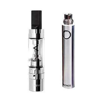 바이퍼 V3 전자담배 카토마이저 + 크로노스 배터리 650mAh, 1세트, 실버 대표 이미지 - 입호흡 기기 추천