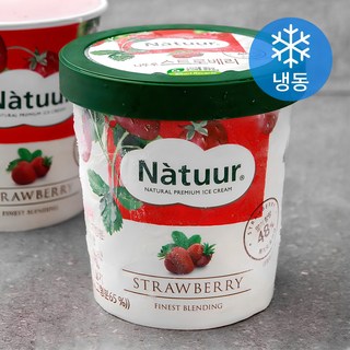 롯데웰푸드 나뚜루 스트로베리 아이스크림 (냉동), 474ml, 1개입, 1개 대표 이미지 - 나뚜루 맛 추천