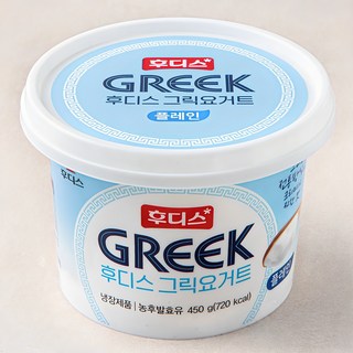 후디스 그릭요거트 플레인, 450g, 1개입, 1개