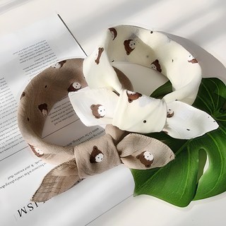 꿈꾸는두부 아동용 삼중거즈 쁘띠 스카프