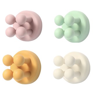 실리콘 칫솔걸이 세트