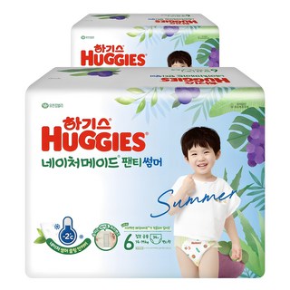 하기스 2024 네이처메이드 썸머 팬티형 기저귀