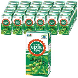베지밀 담백한 에이, 190ml, 48개
