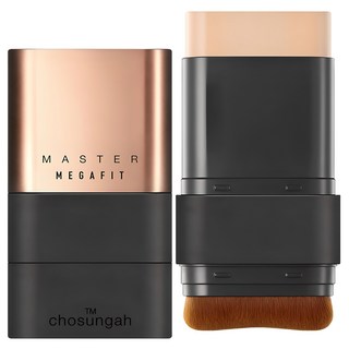 조성아TM 메가 핏 스틱 파운데이션 마스터 SPF50+ PA++++ 16g, 라이트 베이지, 1개