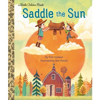 (外文書)Saddle the Sun Hardcover, Golden Books, English