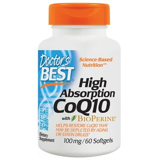 닥터스베스트 하이 앱솔션 CoQ10 100mg 소프트젤, 60정, 1개