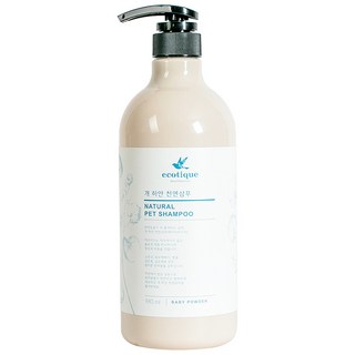에코띠끄 샴푸 베이비파우더향, 980ml, 1개