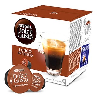 NESCAFE 雀巢咖啡 Dolce Gusto 美式濃黑咖啡膠囊, 9g, 16顆, 1盒