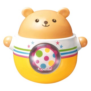 콤비 둥글둥글 곰돌이 오뚝이, 혼합색상, 1개