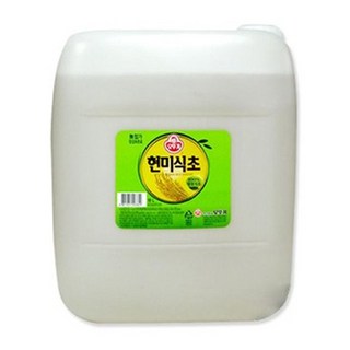 오뚜기 현미식초 PE, 1개, 18L