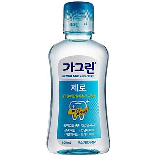 가그린 제로 구강청결제, 100ml, 1개