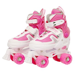 랜드웨이 아동용 레이싱 롤러스케이트 핑크 1개 상품 이미지