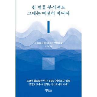 천 번을 부서져도 그대는 여전히 바다다:내 삶을 사랑하게 하는 붓다의 말, 정상교, 스몰빅라이프 대표 이미지 - 고든창 추천