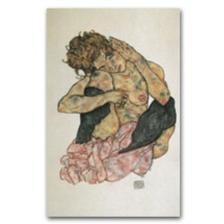 에곤 쉴레의 작품 - 앉아 있는 소녀의 누드