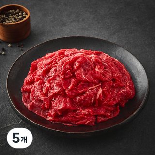 한우 1등급 불고기/샤브샤브용 (냉장), 300g, 5개