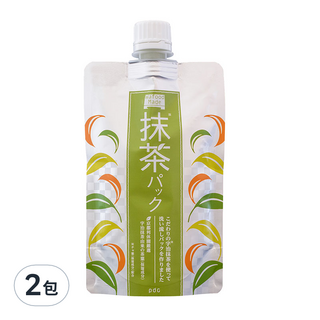 pdc 抹茶面膜, 深層清潔淨化毛孔汙垢, 日本原裝進口, 2包