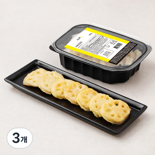 남도애꽃 수제 연근전, 250g, 3개