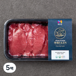 목우촌 국내산 소고기 육전용 (냉장), 300g, 5팩
