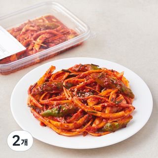 달래오이도라지무침, 120g, 2개
