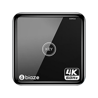 biaze 畢亞茲 HDMI 2.0雙向切換器, 4K@60Hz 2K@120Hz 1080P@144Hz, ABS/PC/壓克力外殼, 1個