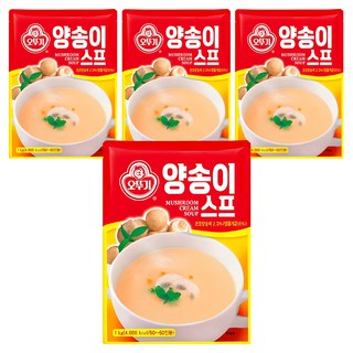 오뚜기 양송이 스프, 1kg, 4개