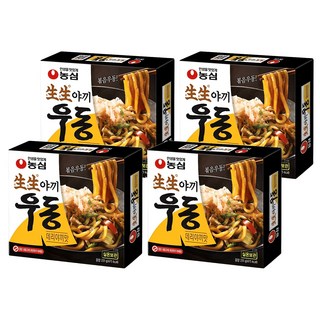 생생우동 생생야끼 데리야끼맛, 251g, 4개
