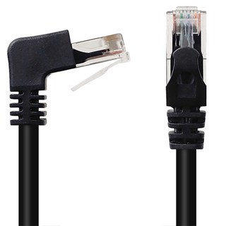 넥스트링크 UTP CAT.6 랜케이블 인터넷 랜선 하향 꺾임, 1개, 5m, NL-UL43