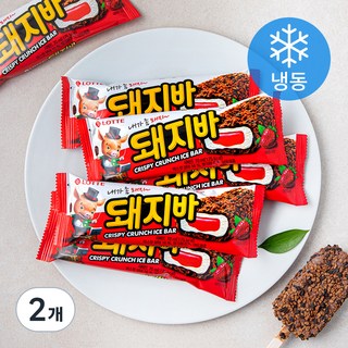 롯데웰푸드 롯데 돼지바 (냉동), 70ml, 6개입, 2개 대표 이미지 - 아이스크림 추천