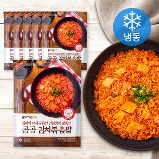 곰곰 김치볶음밥 (냉동), 300g, 6개 대표 이미지 - 냉동 볶음밥 추천