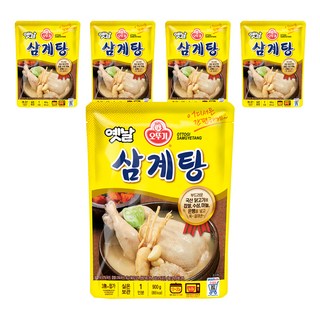 오뚜기 옛날 삼계탕, 900g, 5개