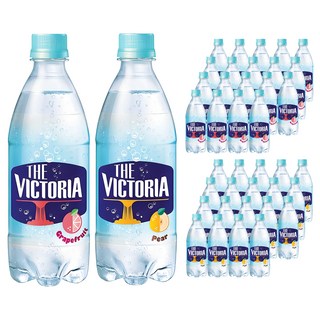 웅진빅토리아 더 빅토리아 탄산수 자몽 20p + 배 20p, 500ml, 1세트