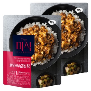 더미식 한우두부 강된장 덮밥소스, 150g, 2개